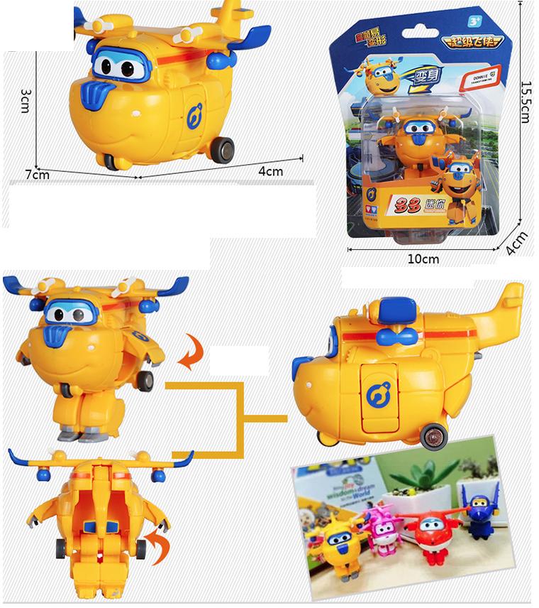 đồ chơi Super Wings Đội Bay Siêu Đẳng Mô hình máy bay mini
