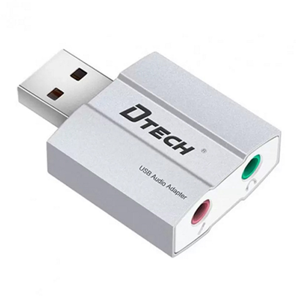 Usb âm thanh usb sound dtech dt-6006