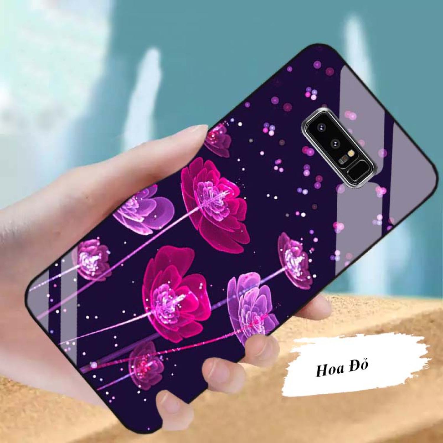 Ốp SAMSUNG NOte 8, S8, S8 Plus Lưng Kính Cường Lực Cao Cấp Mới ƞhất