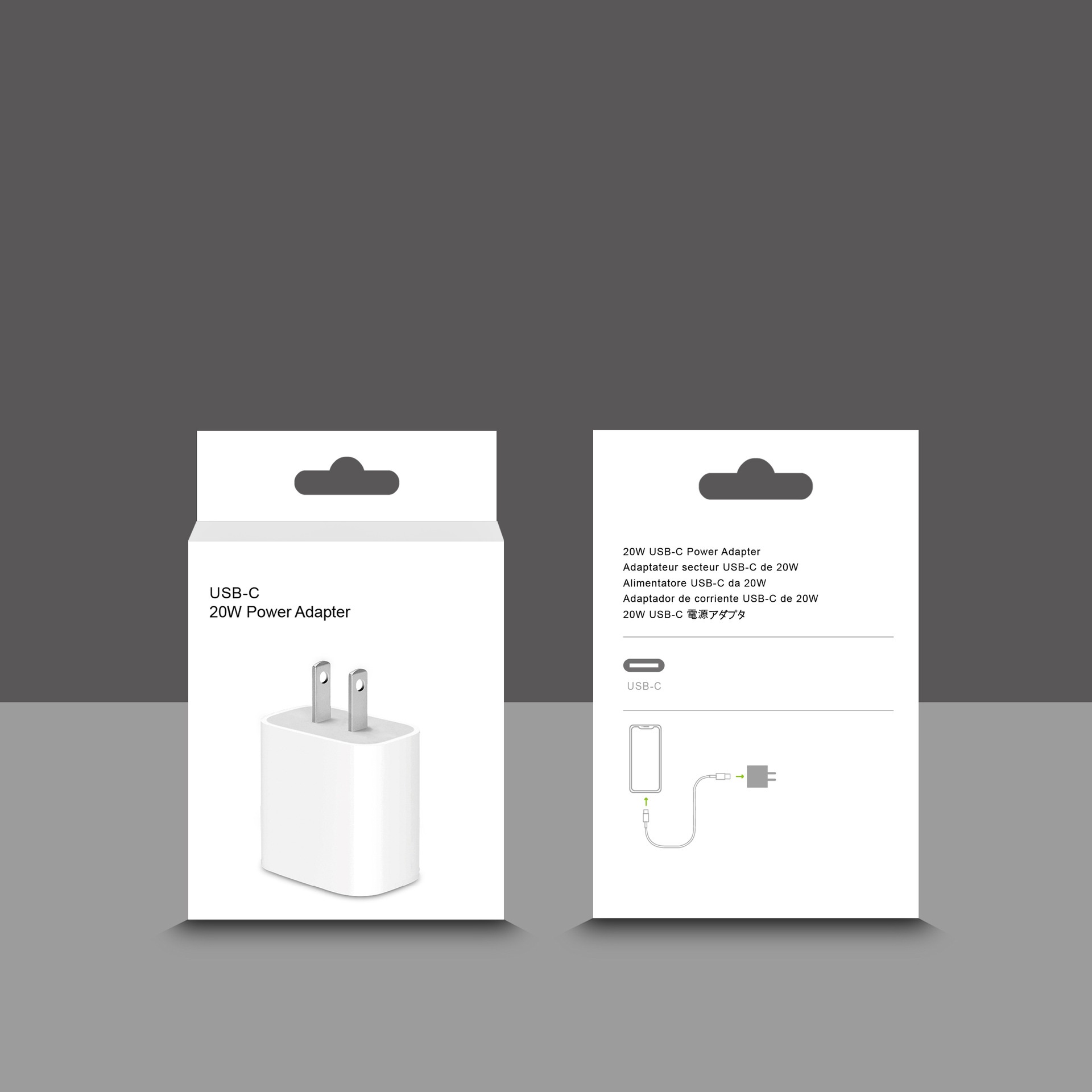 Bộ sạc nhanh PD - 20W dành cho IPhone Type - C to Lightning