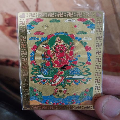 Kim bài linh phù hồng thần tài
