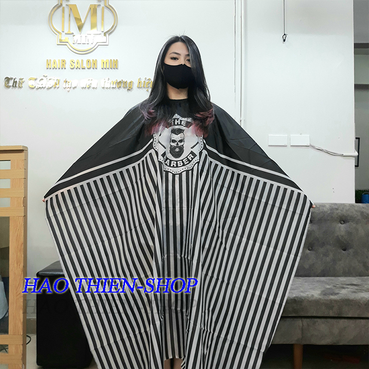 Khăn Choàng Cắt Tóc, Áo Choàng Cắt Tóc Barber lk-3