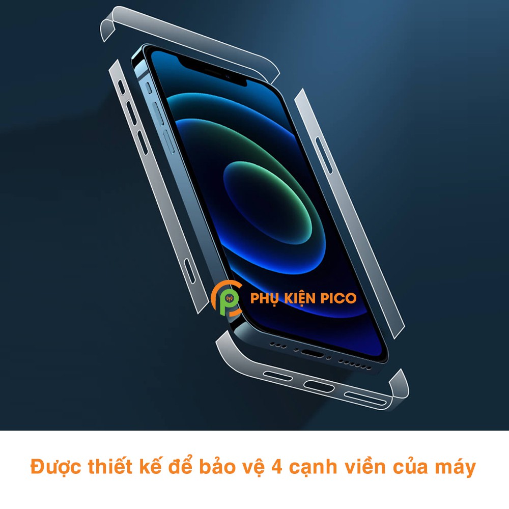 Dán viền Iphone 12 / Iphone 13 Pro Max / Iphone 11 / Iphone 14 Plus / Iphone 15 Pro Max trong suốt PPF tự phục hồi vết xước - Dán dẻo Iphone 12