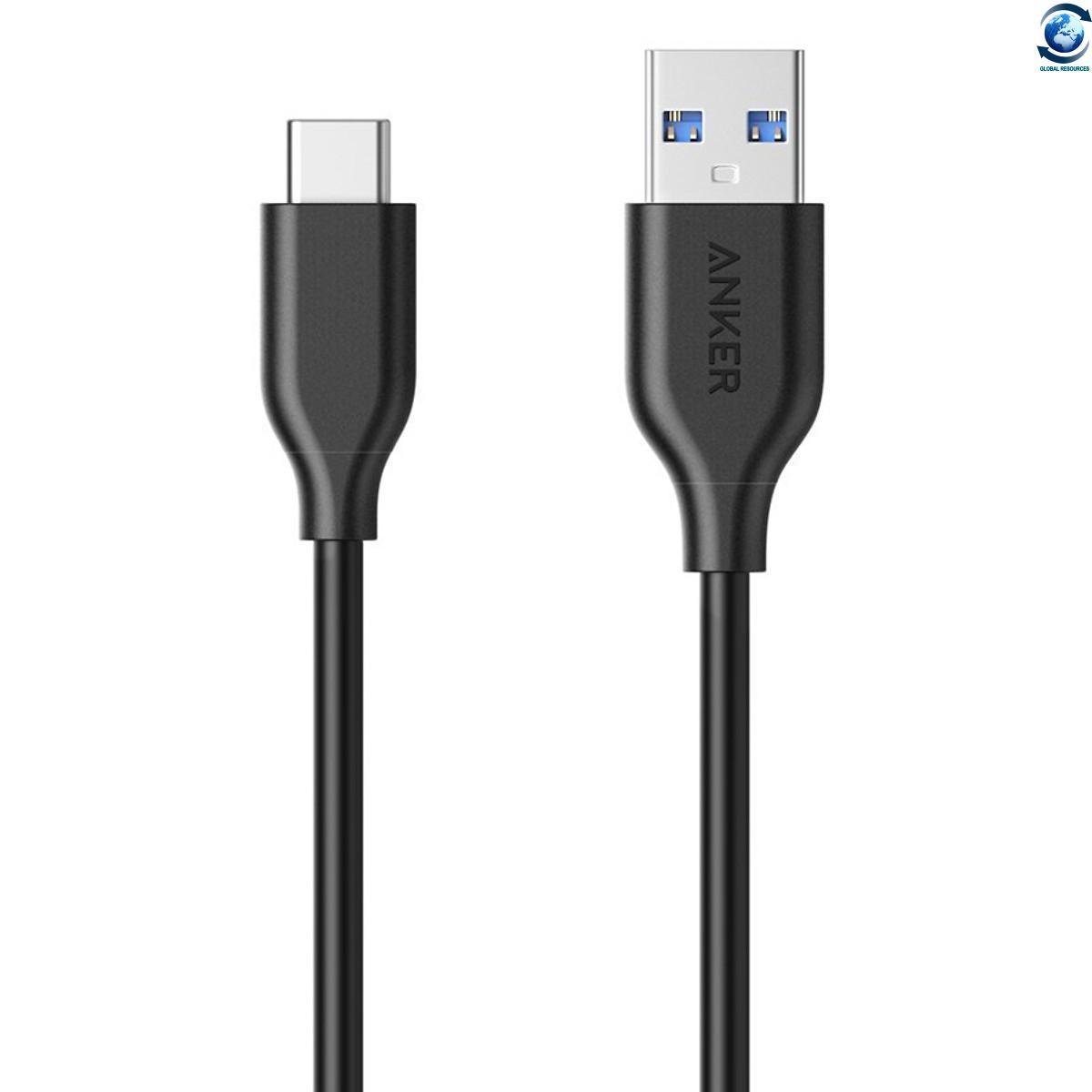 [HCM]Dây Cáp Sạc USB Type-C Anker Powerline 1.8m - A8166011 (Đen)