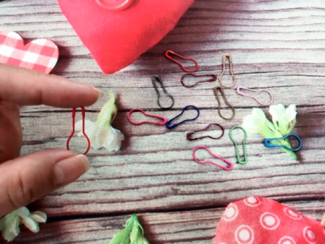 Diy Set 5 Kim Băng Tròn Mini Nhiều Màu