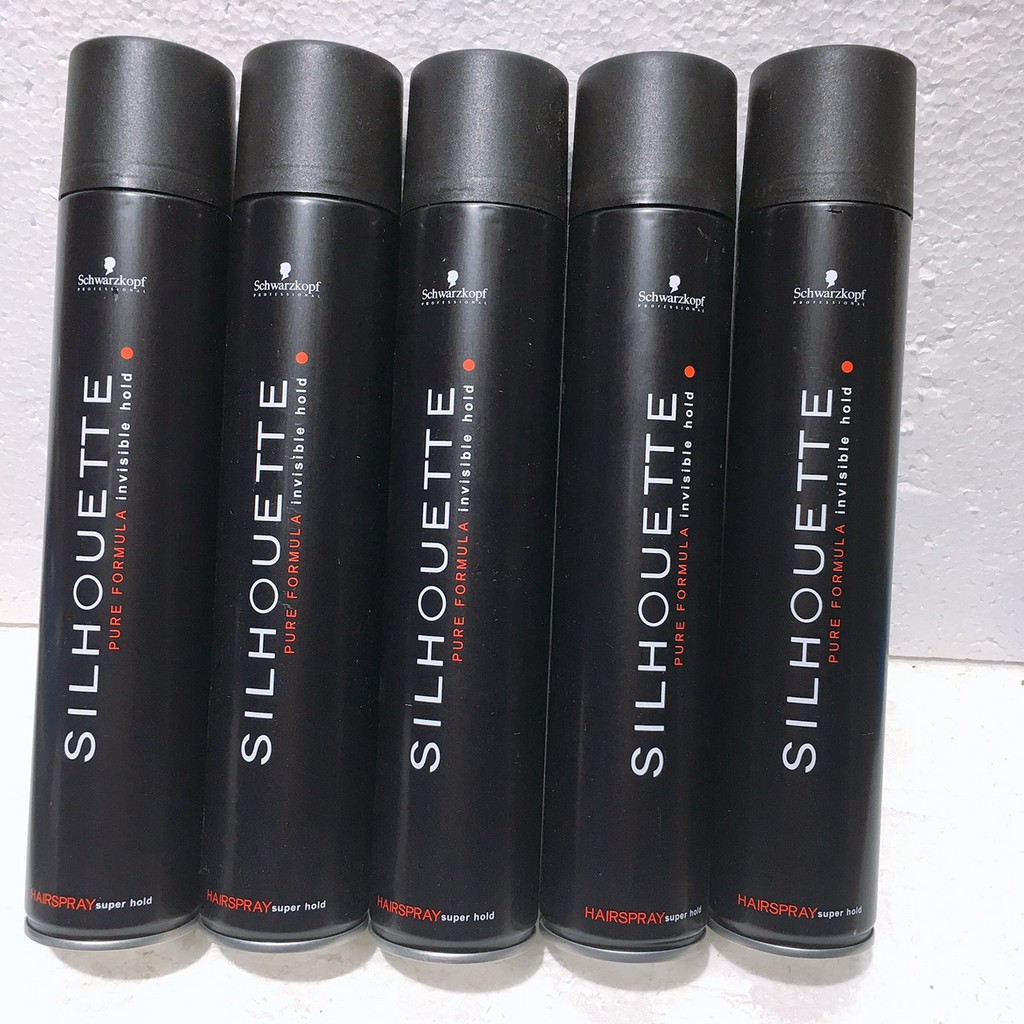 Gôm xịt tóc Silhouette Hairspray Super Hold Schwarzkopf 420ml