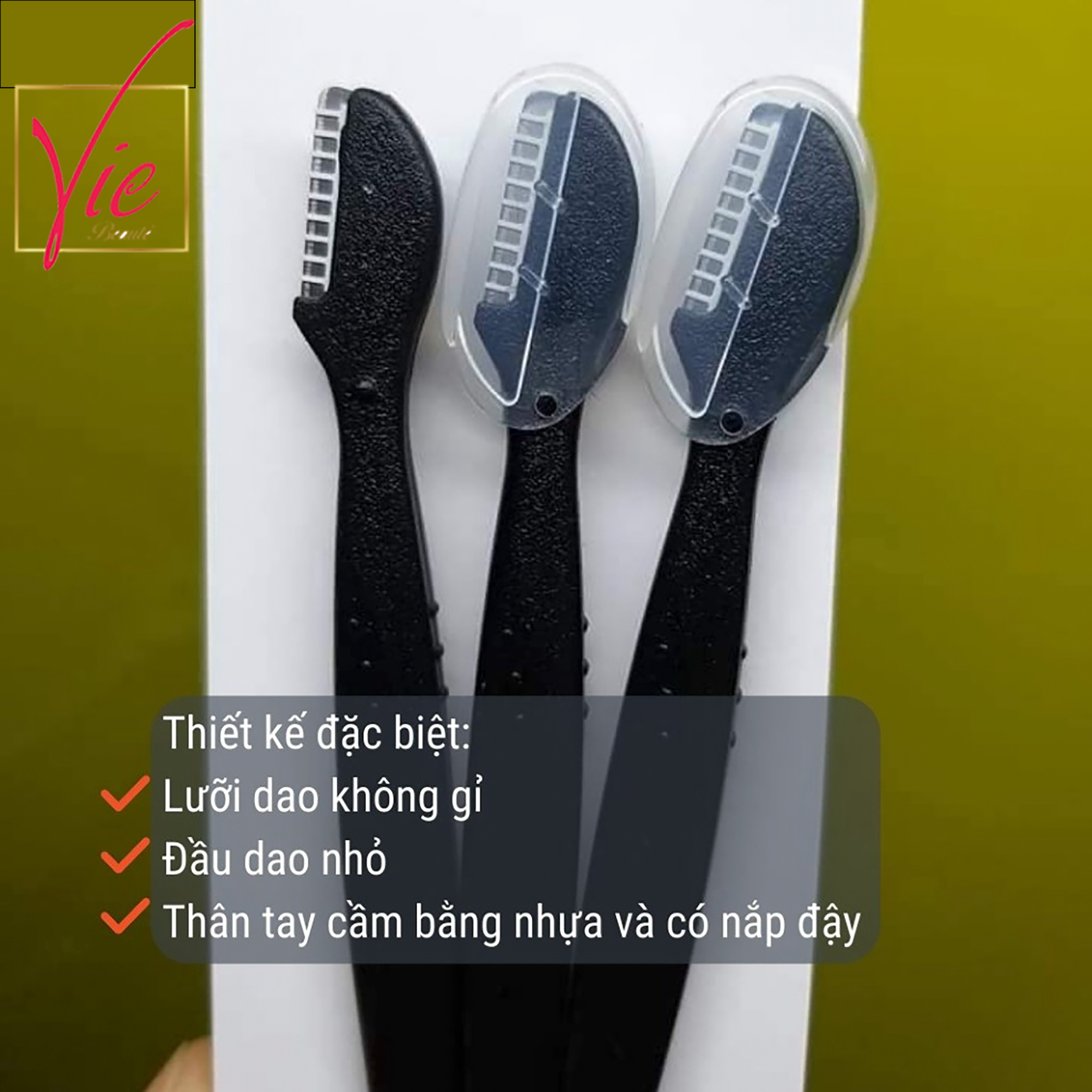 Dao Cạo Lông Mày Kai Groom! Eyebrow Razor (1 CÁI)