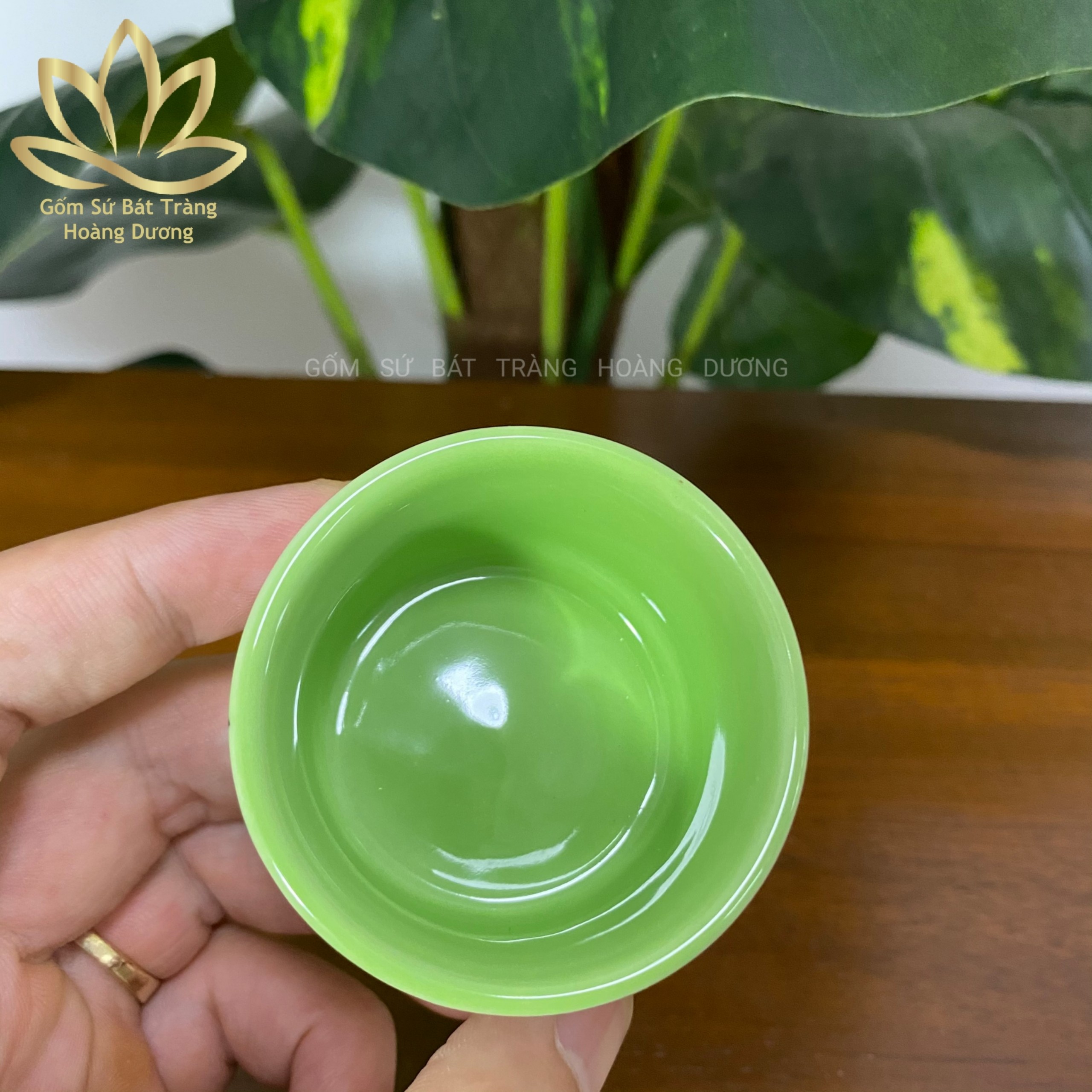 Bộ ấm chén Bát Tràng men rạn RV3 300ml