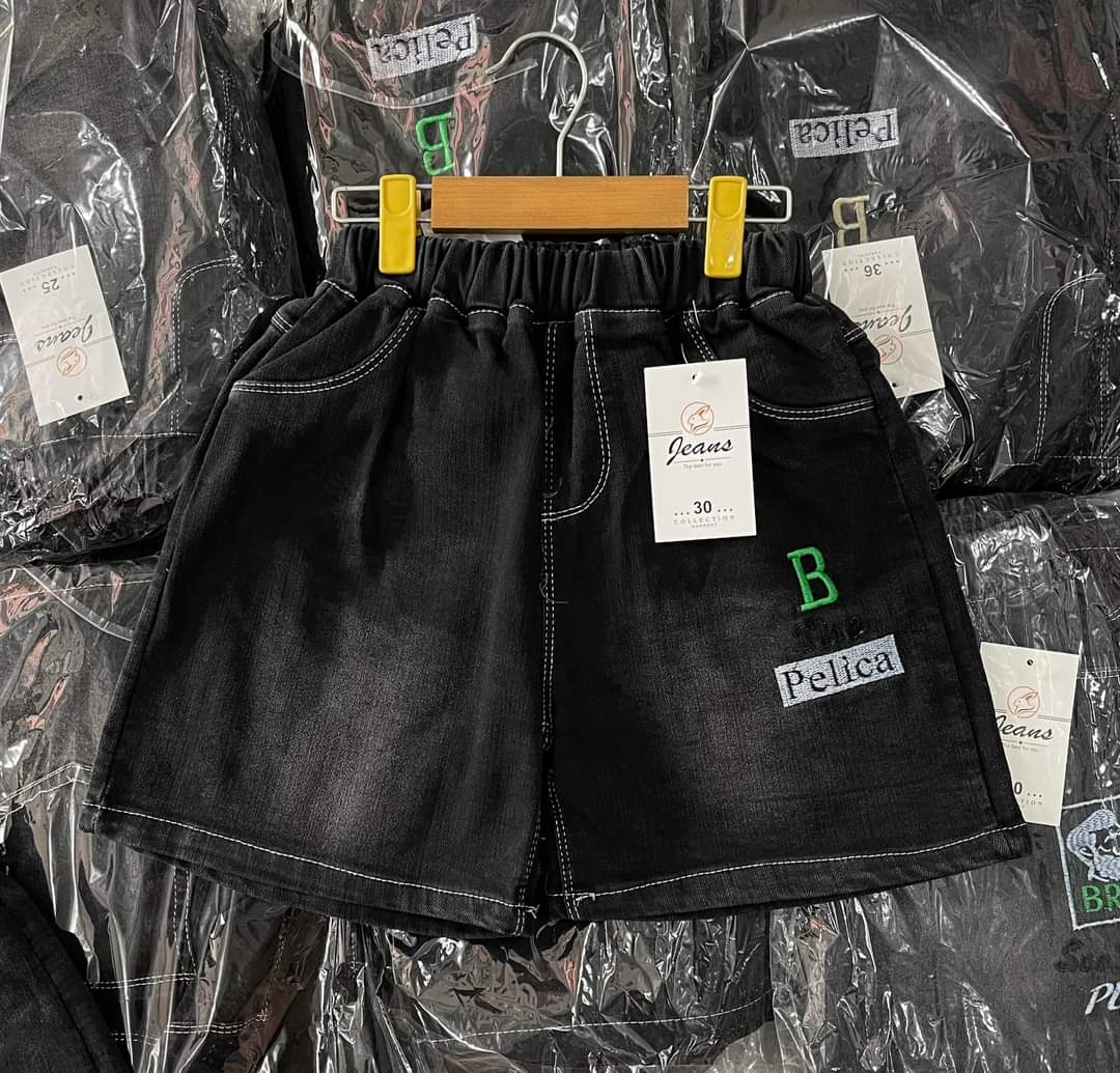 Quần sort jean cho bé trai 16-30kg