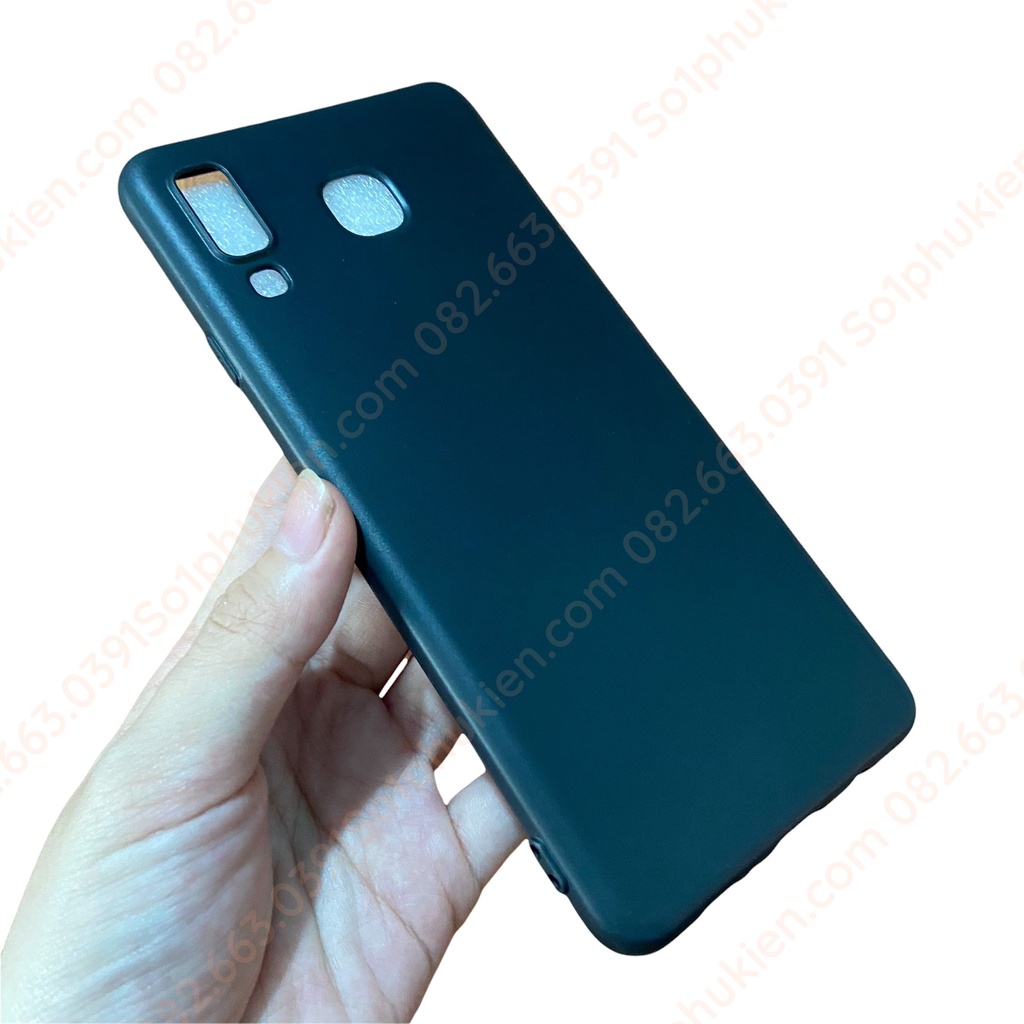 Ốp lưng Samsung A8 star A9 star dẻo đen trơn