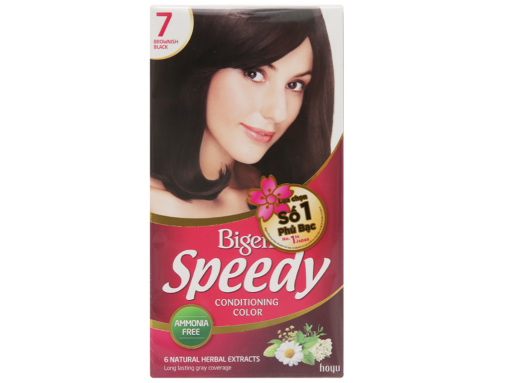 Thuốc nhuộm tóc Bigen Speedy số 7 (Màu nâu đen)