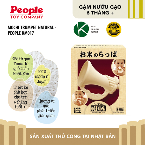 Đồ chơi bé sơ sinh 7 tháng | Kèn 2 chiều kích thích bé tập thổi - KM017