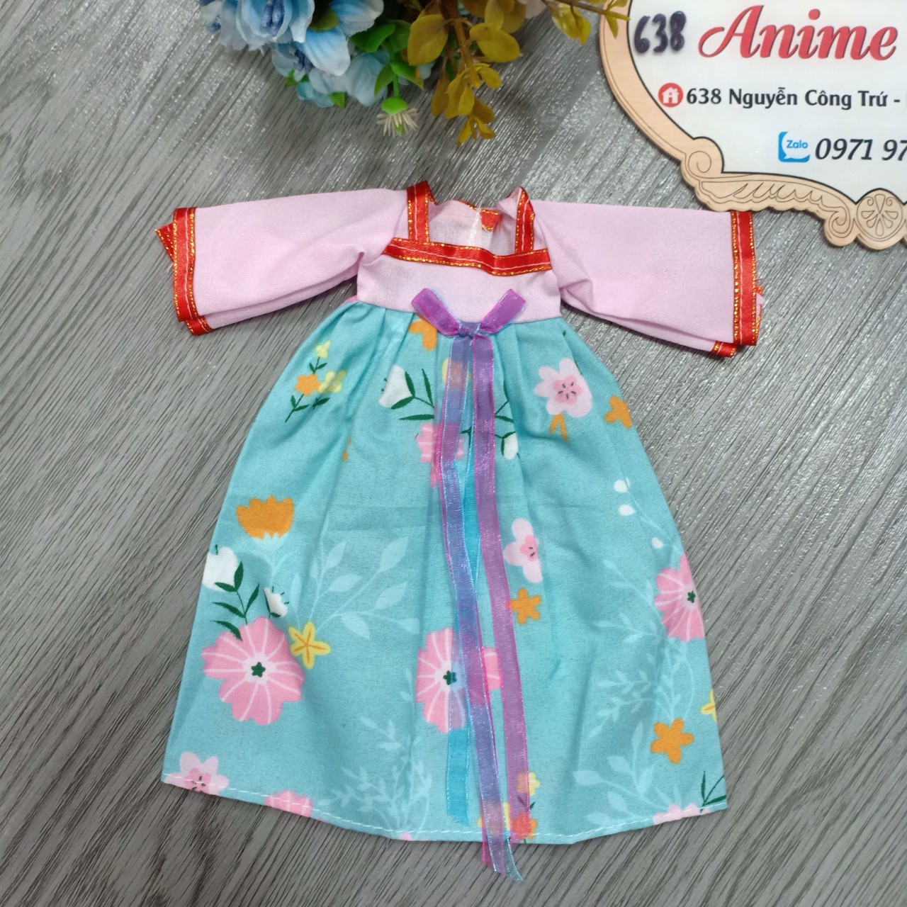 Các Mẫu Váy Cổ Trang Đẹp Cho Búp Bê 30cm Body mập mạp
