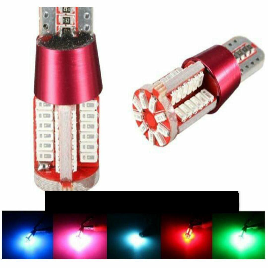 Bộ 2 led demi t10 gắn xe máy 57 tim