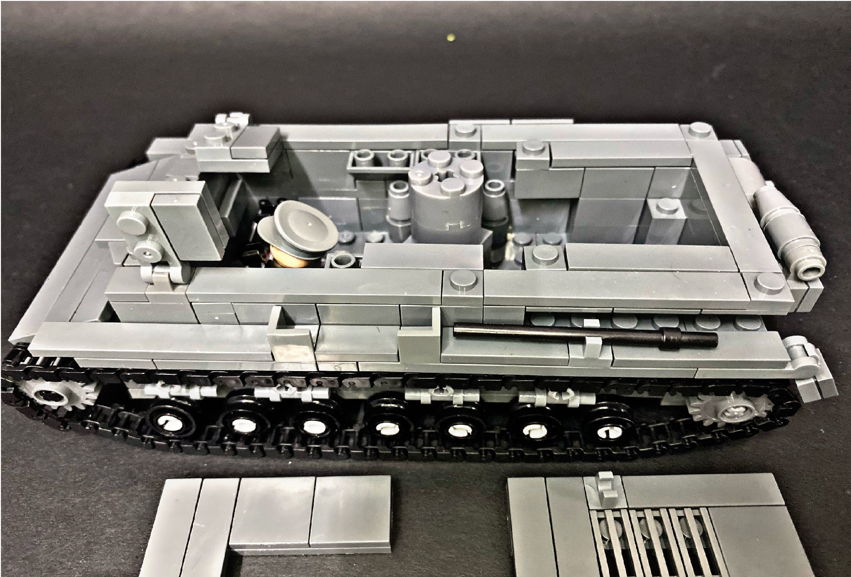 Le Go Đồ Chơi Lắp Ráp Moc Xe Tank Panzer 4 Ausf W2