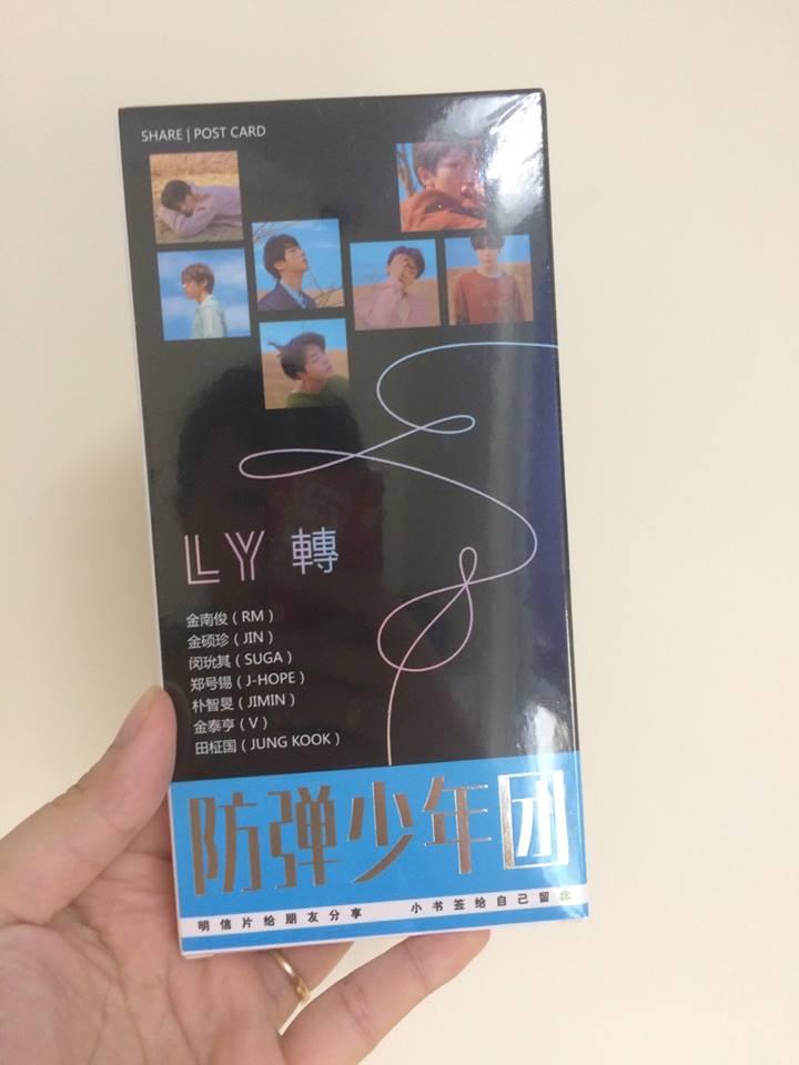 Postcard BTS Love Yourself Tear