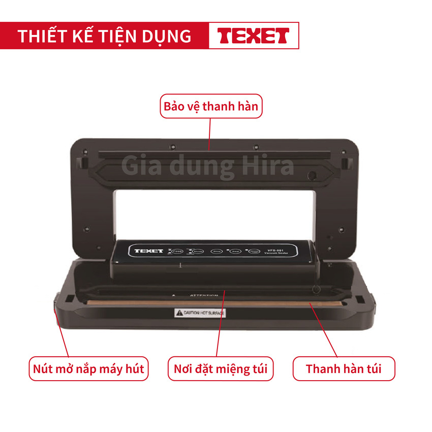 Máy hút chân không TEXET VFS-001