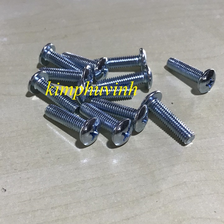 50 CON - 8x30MM BULONG ĐẦU BAKE - ỐC BAKE ĐẦU DÙ