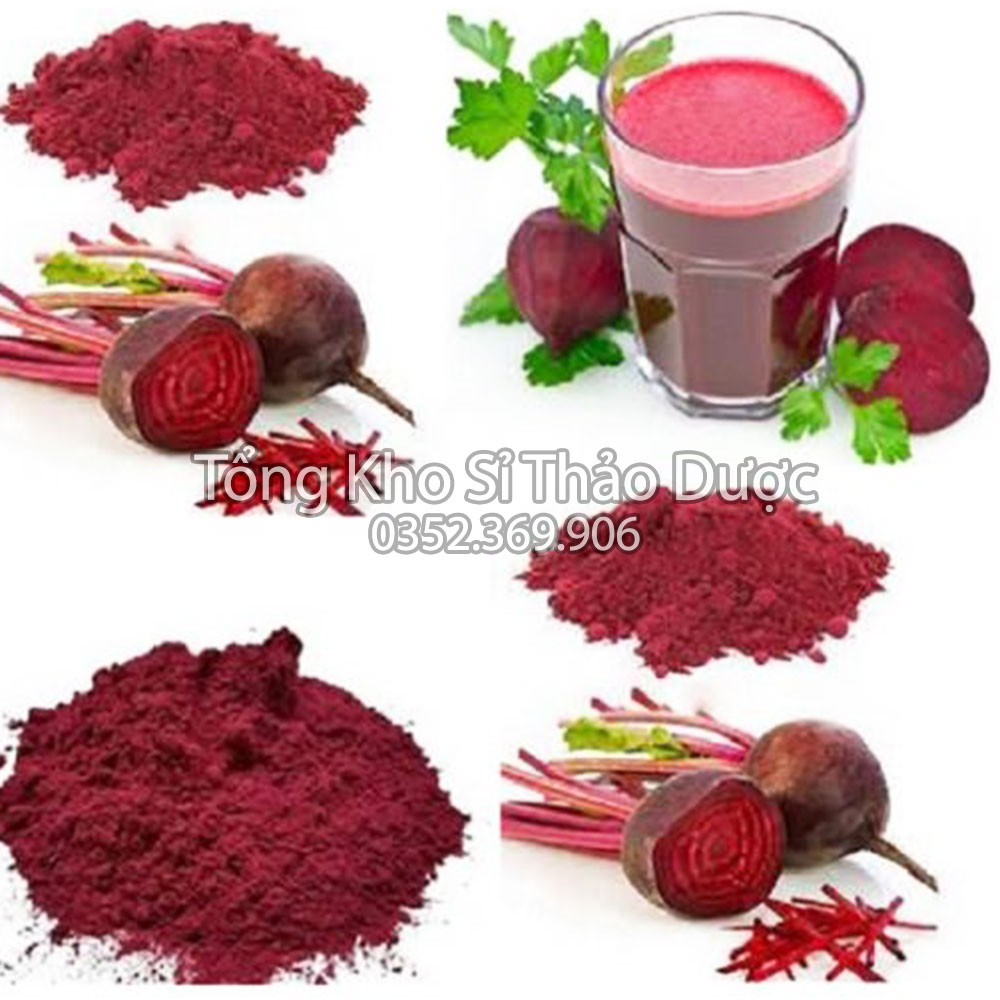 Bột củ dền sấy lạnh nguyên chất 100g (Bột rau củ tạo màu tự nhiên)