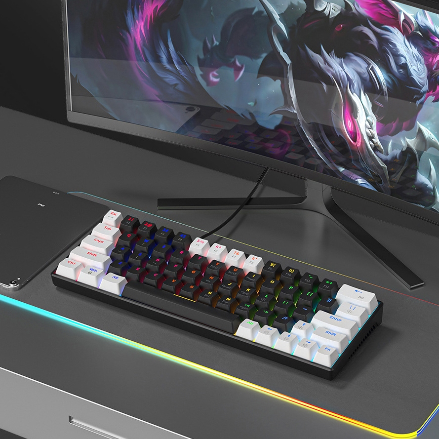 Layout Za641 Bàn Phím Cơ Không Dây Bluetooth Atas ZA641 Pro - Red Swtich Có Hotswap ...