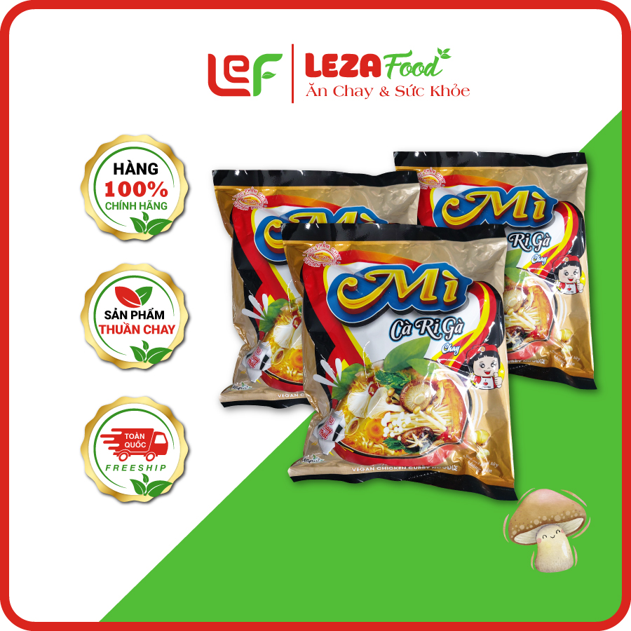 Mì cà ri gà chay âu lạc 85g