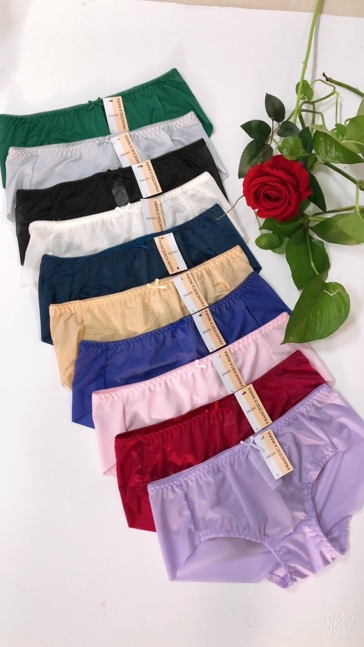 Combo 5 Quần Lót Nữ Lụa Trơn Tàng Hình Mara 699 – Mềm Mại, Không Viền, Siêu Mịn