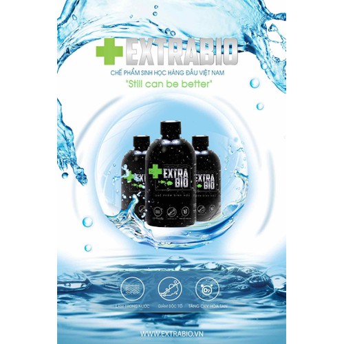 Men vi sinh extra bio 500ml cao cấp cho cá cảnh vi sinh extrabio - hàng công ty