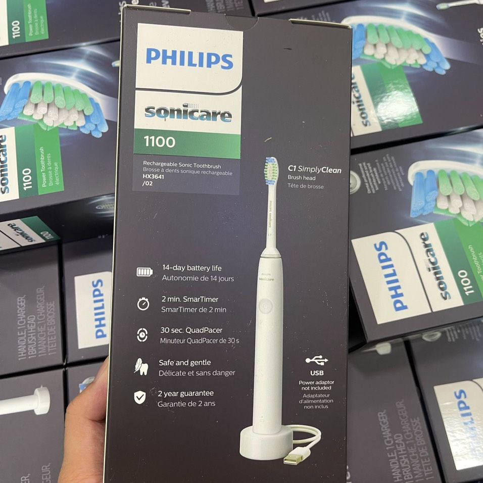 Bàn chải điện Philips 1100 Philips Sonicare [Hàng Mỹ]