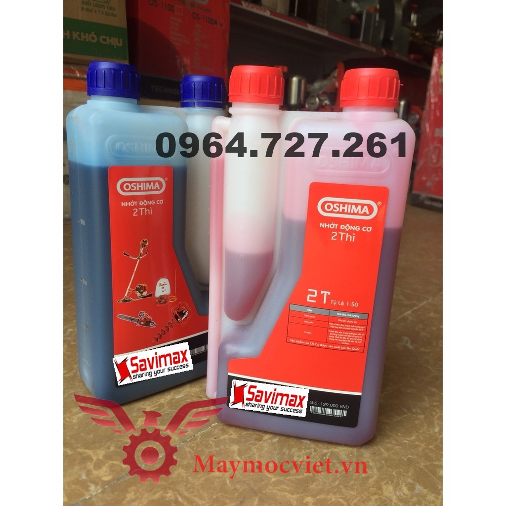 Nhớt động cơ 2 thì OSHIMA (1 lít)