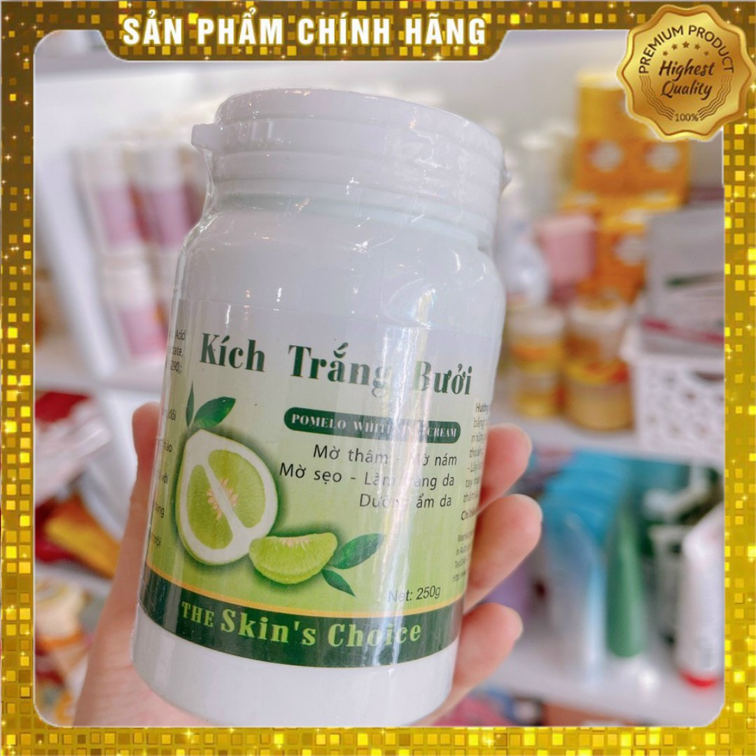 Kem Body Kích Trắng Bưởi 250g Mờ Thâm , Mờ Sẹo , Trắng Da , Dưỡng Ẩm