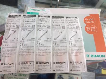 Combo of 10 PCs omnitic 50 needles