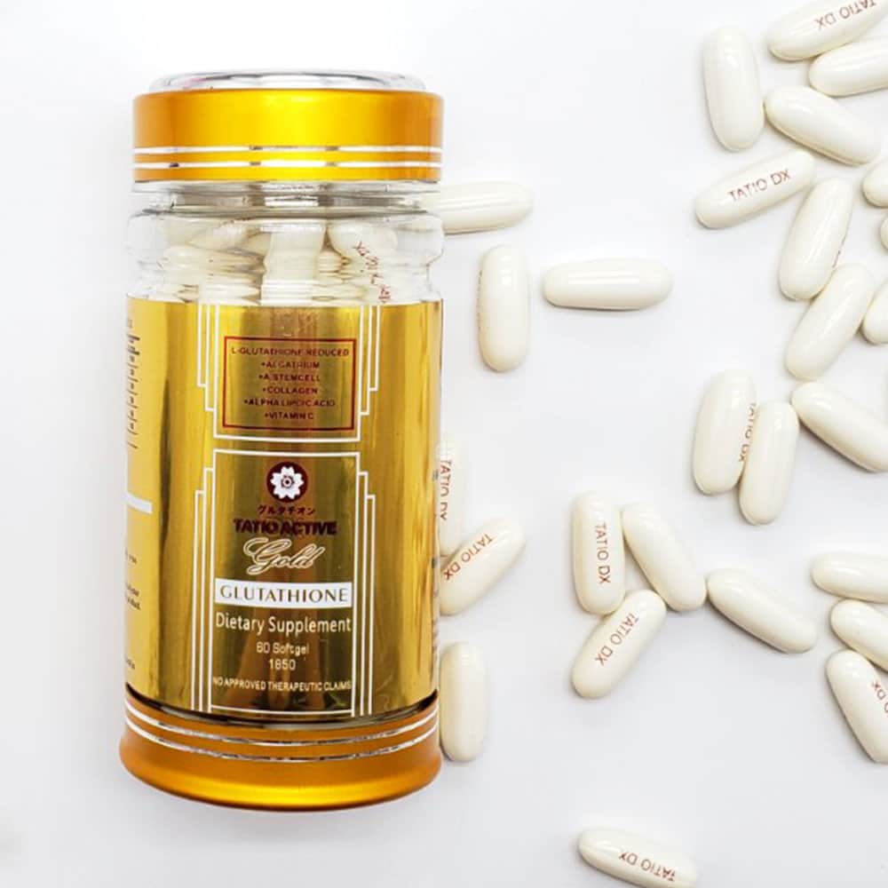 VIÊN UỐNG TRẮNG DA TATIO ACTIVE GOLD GLUTATHIONE