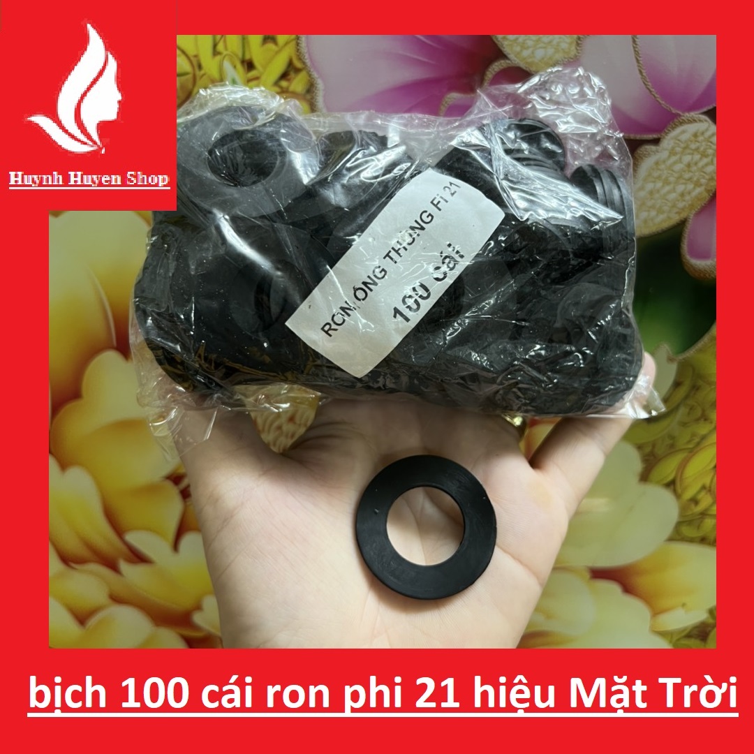 [combo 100 cái] Ron ốc phi 21-49, ron ống thùng phi 21,27,34,42,49 hiệu Mặt Trời
