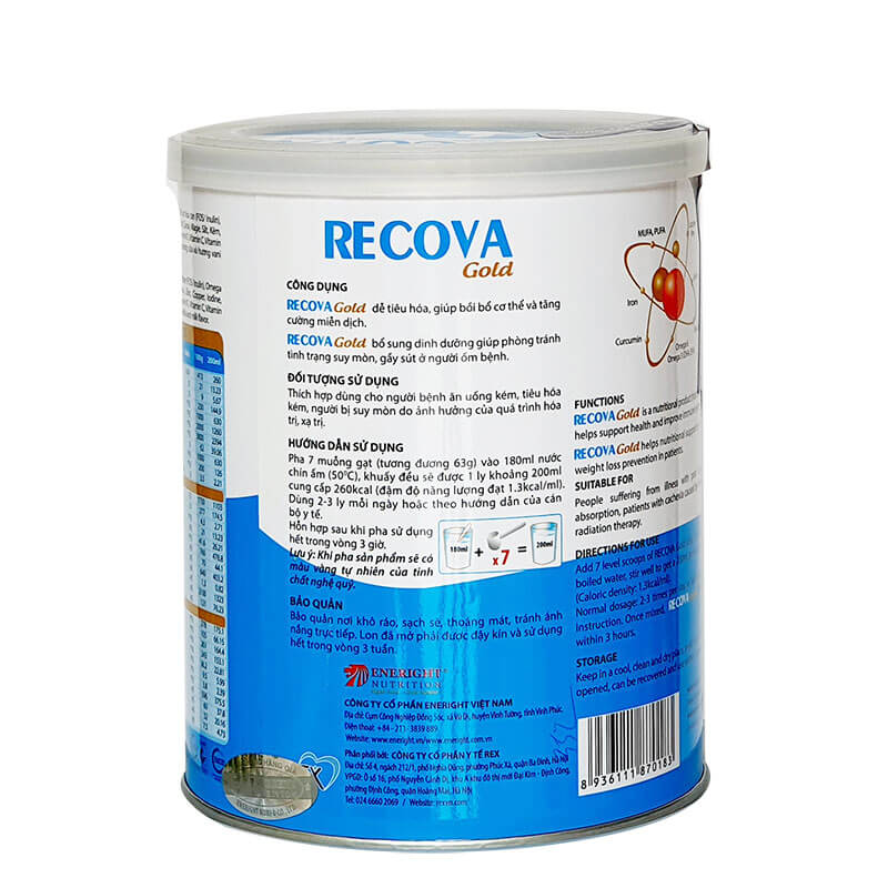 Sữa RECOVA cho người bệnh Ung Thư 400g