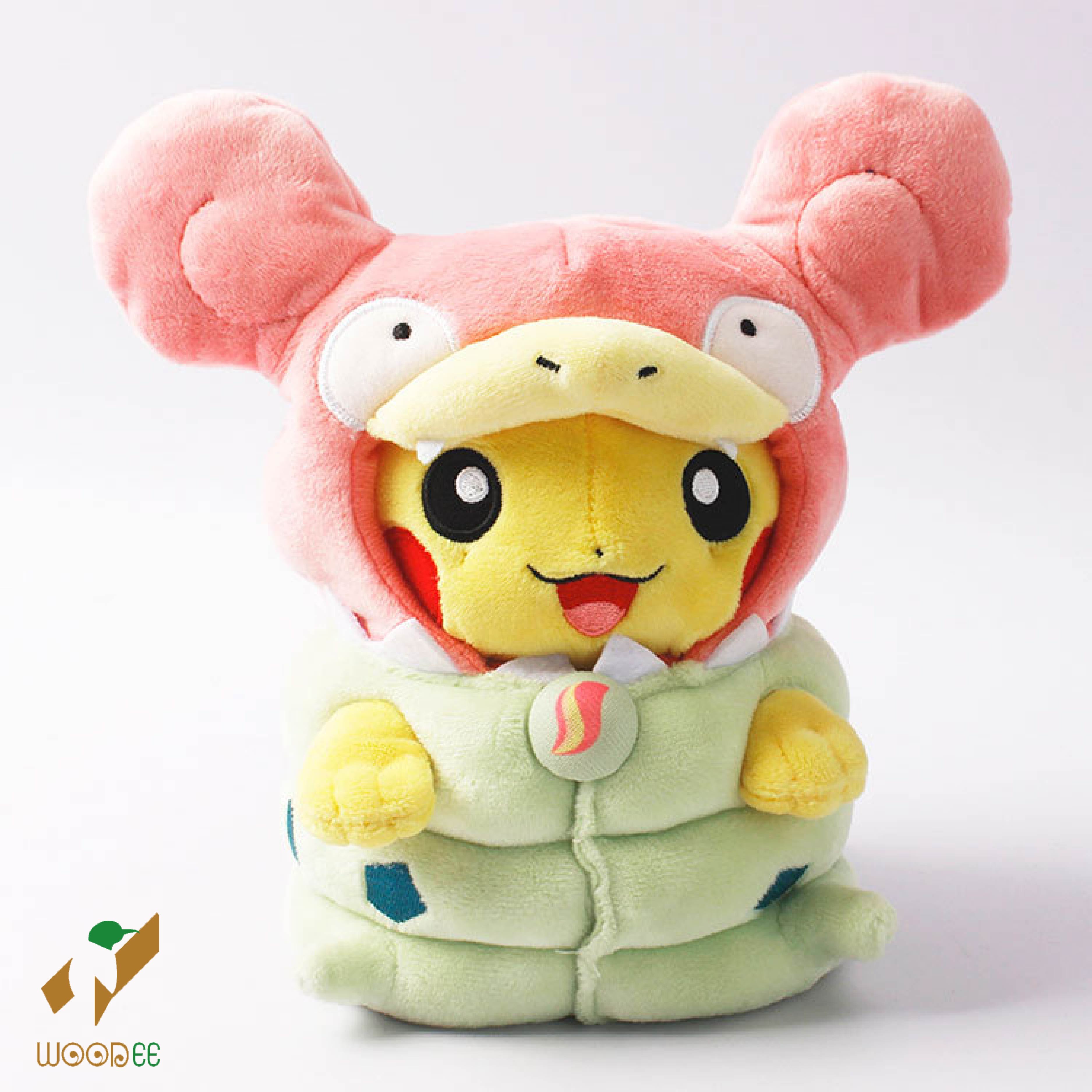 (Hàng Nhật)Gấu bông pokemon Pikachu Cosplay Mega Slowbro 25cm