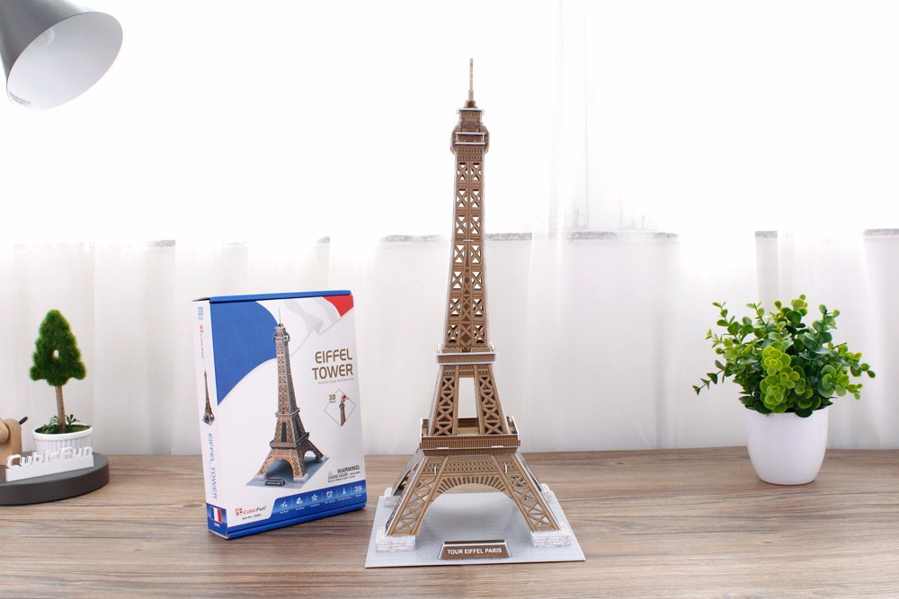 Mô hình giấy 3D CubicFun - Eiffel Tower (France) C044h