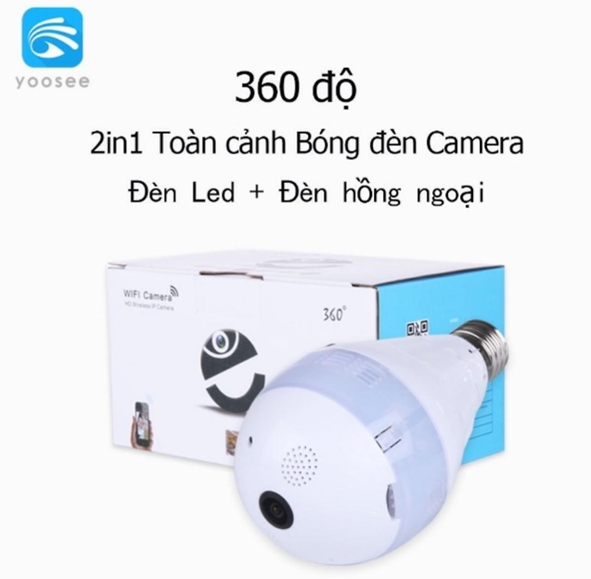 Camera Wifi Yoosee bóng đèn 1080P