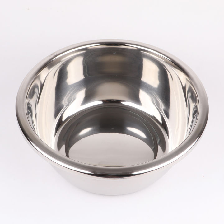 Thau inox – 18cm làm từ inox cao cấp không gỉ, sáng bóng