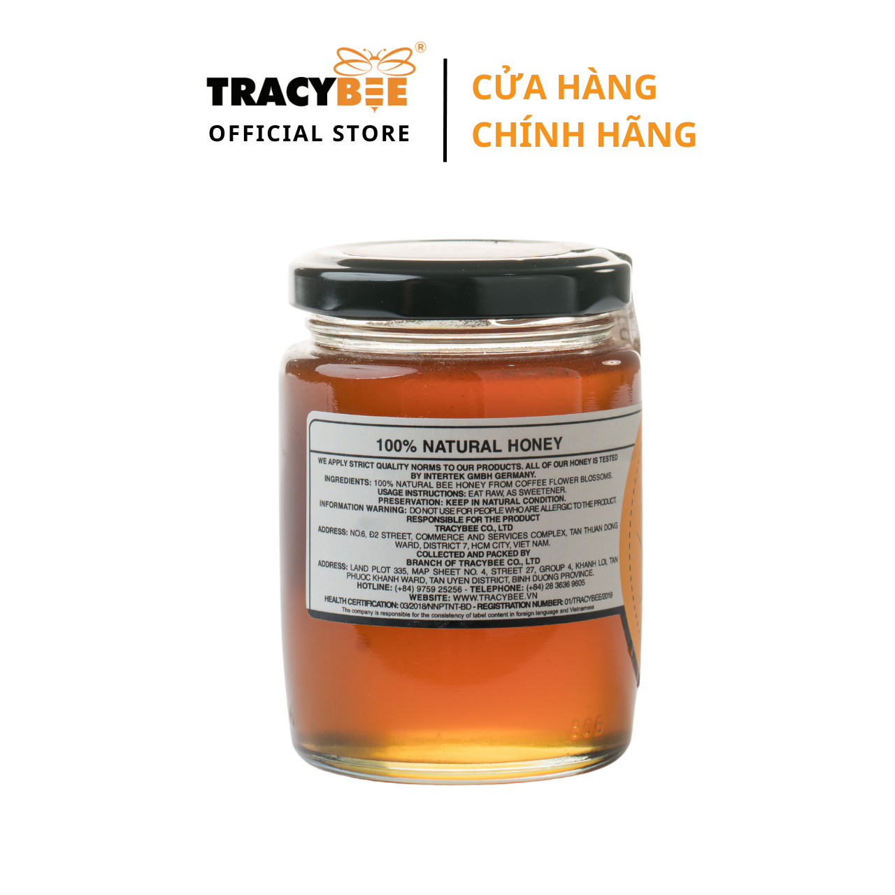 MẬT ONG HOA CÀ PHÊ TRACYBEE 220G