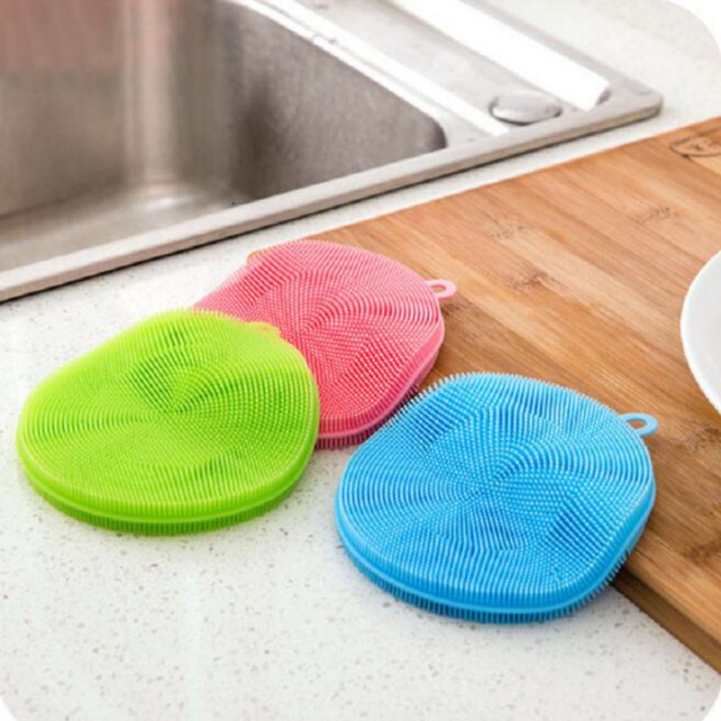 Miếng rửa chén - miếng rửa bát silicon đa năng