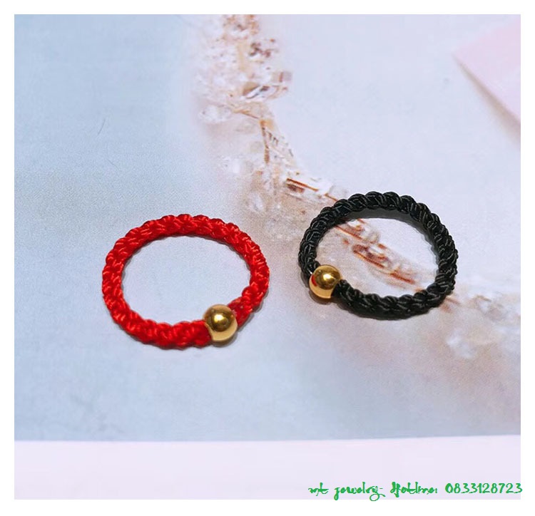 nhẫn bi vàng 18k