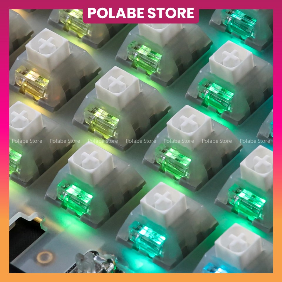 Công tắc Kailh Box White clicky switch bàn phím cơ Click Bar Kailh switch - Polabe Store