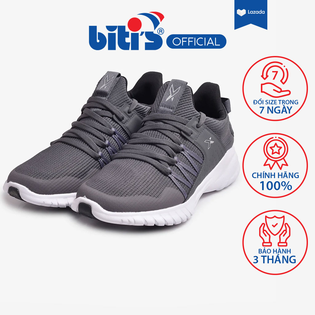 Giày Thể Thao Nam Biti's Hunter X DSMH02202XAD (Xám Đậm)