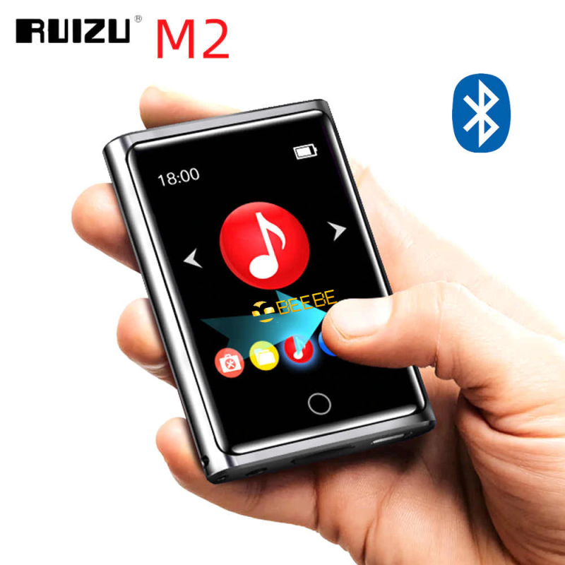 RUIZU M2 - Máy Nghe Nhạc Bluetooth, Xem Video, Màn Hình Cảm Ứng (8Gb)
