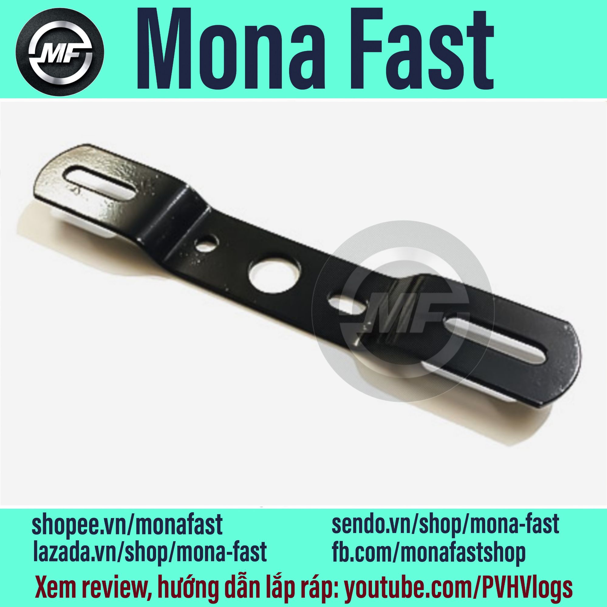 Pat lắp bảng tên xe máy, pát gắn biển số xe Dream