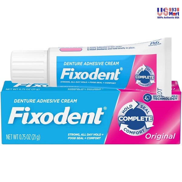Kem dán răng giả Fixodent Original