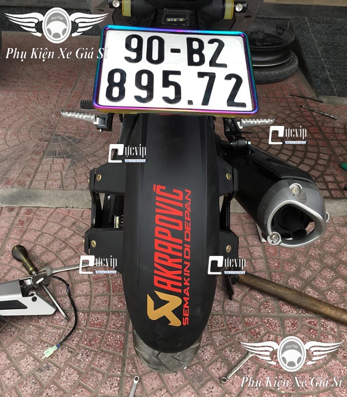 Dè Chắn Bùn Sau 4 Chân Gắn Exciter 155, Exciter 150, Exciter 135, Winner, Winner X MS4048