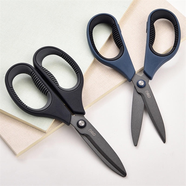 (1 Cây) Kéo văn phòng cao cấp 170mm Deli 77754