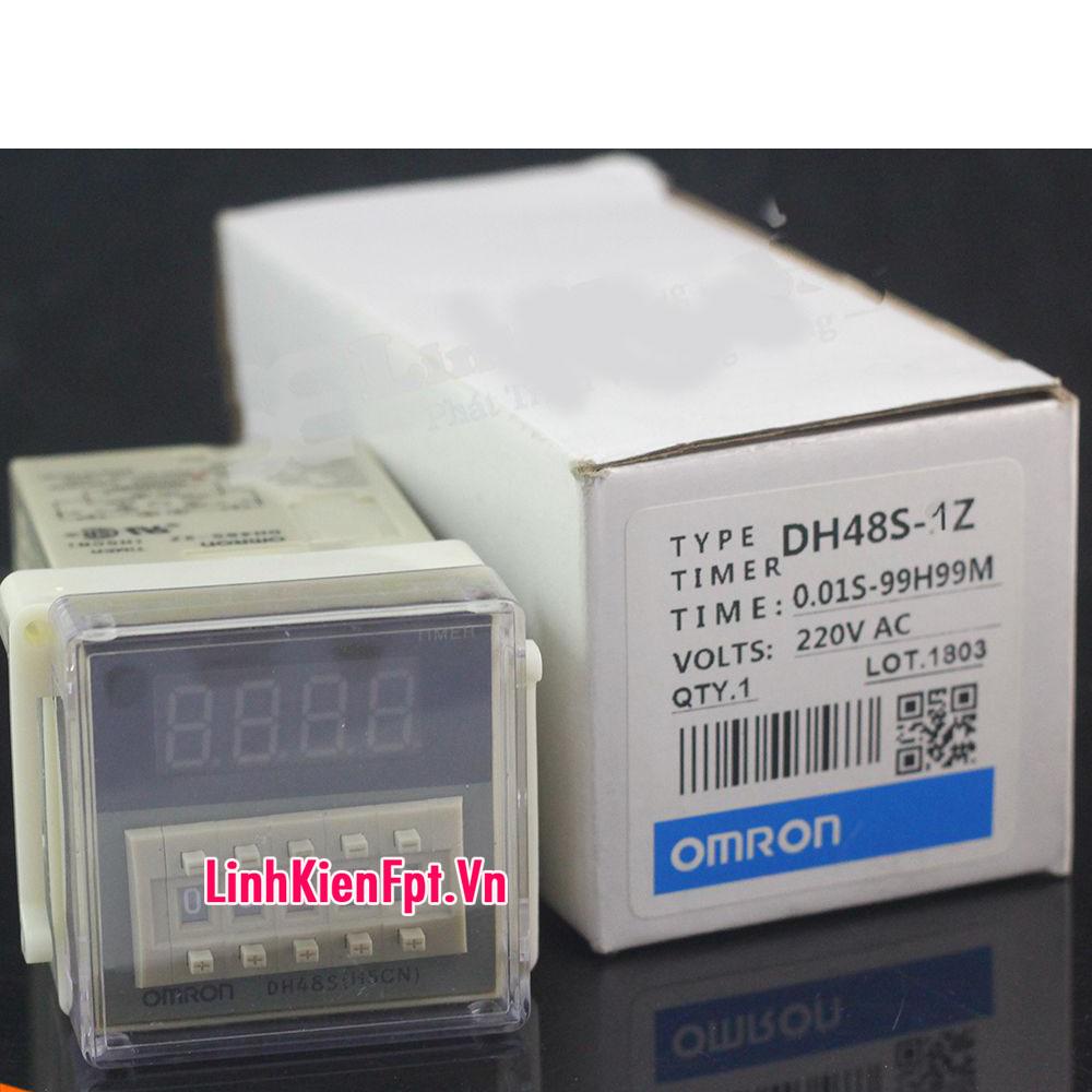 Rơ le thời gian timer dh48s-1z 220vac - 1 cặp tiếp điểm