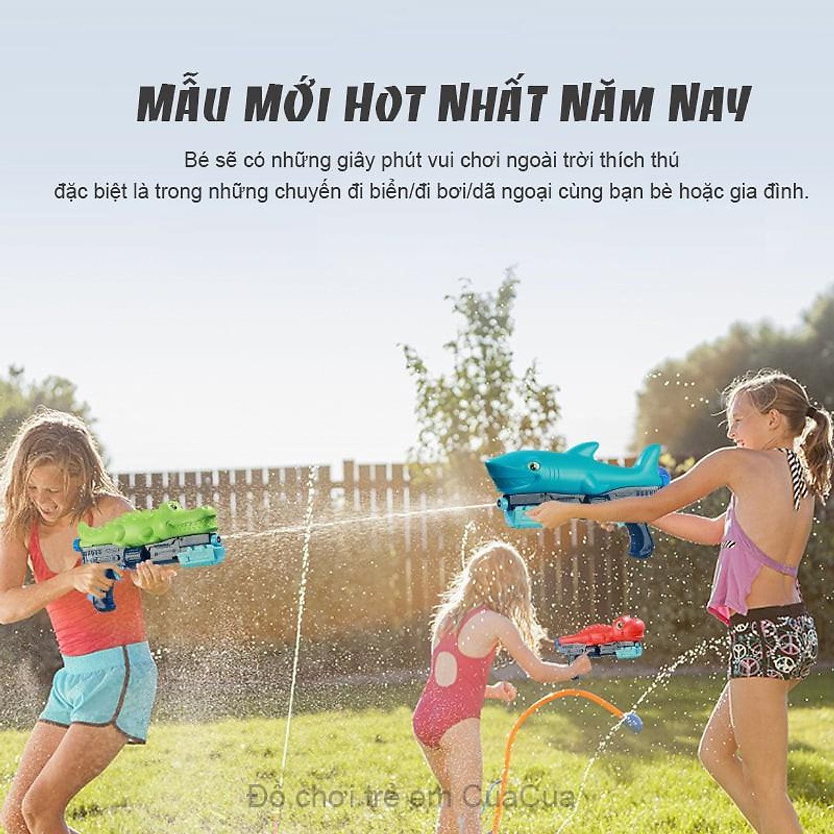 SÚNG PHUN NƯỚC HÌNH THÚ-ĐỒ CHƠI SIÊU HOT